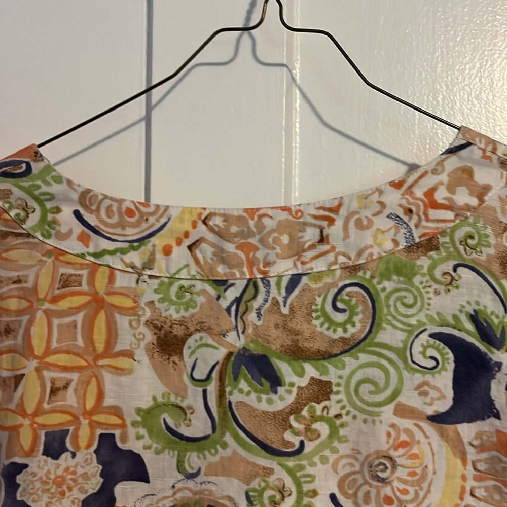 Choices Linen Multi Color Tunic - image 5